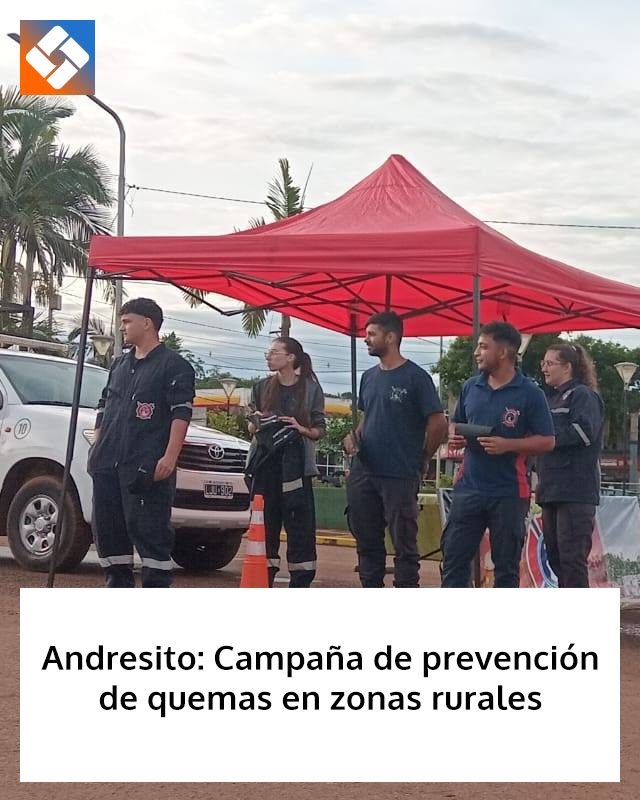 Andresito: Campaña de prevención de quemas en zonas rurales