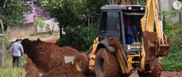 Bernardo de Irigoyen: Avanzan las obras de extensión de la red de agua potable