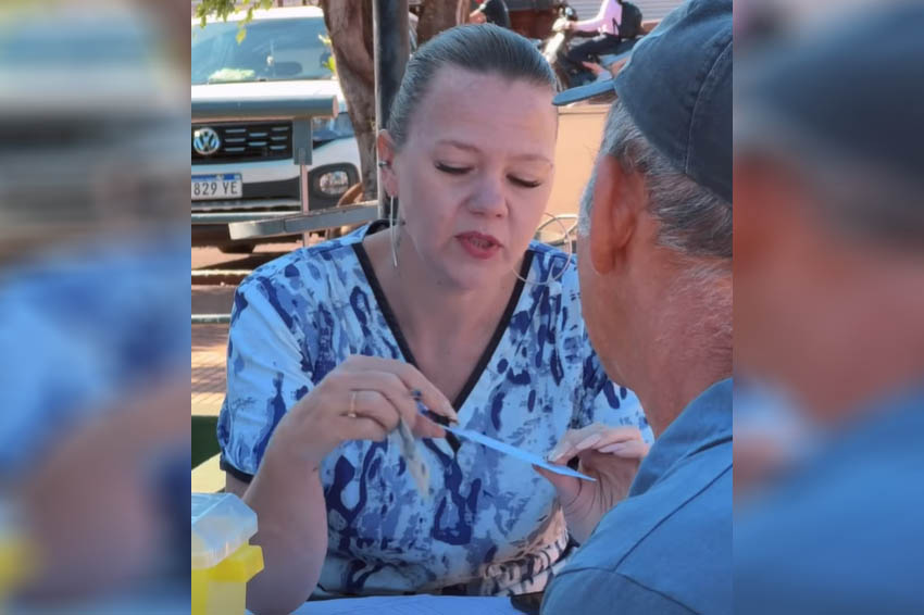 ANDRESITO: Jornada de prevención de la diabetes en la Plaza Central