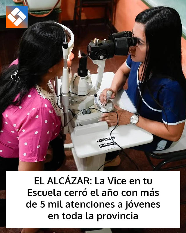 EL ALCÁZAR: La Vice en tu Escuela cerró el año con más de 5 mil atenciones a jóvenes en toda la provincia