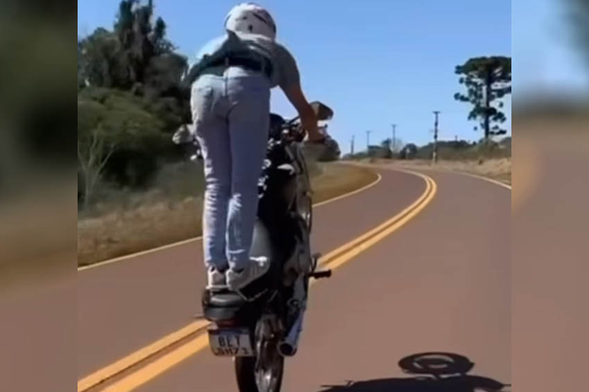 SAN ANTONIO: Incautan una moto por maniobras temerarias en el barrio Villa Alta