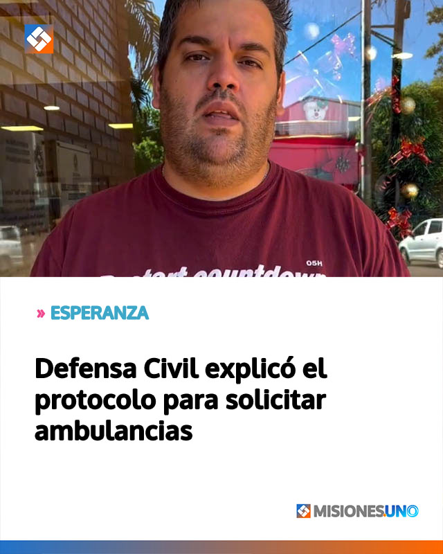 Defensa Civil explicó el protocolo para solicitar ambulancias
