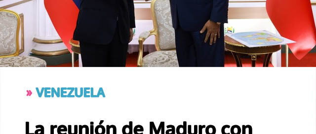 La reunión de Maduro con China que antecedió al ataque militar de Estados Unidos