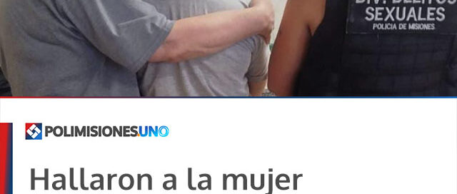 Hallaron a la mujer desaparecida y detuvieron a dos sospechosos en un operativo policial