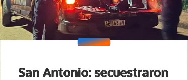San Antonio: secuestraron una motocicleta modificada por generar ruidos molestos en un barrio